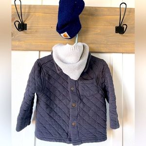 Old navy quilted jacket 2t.